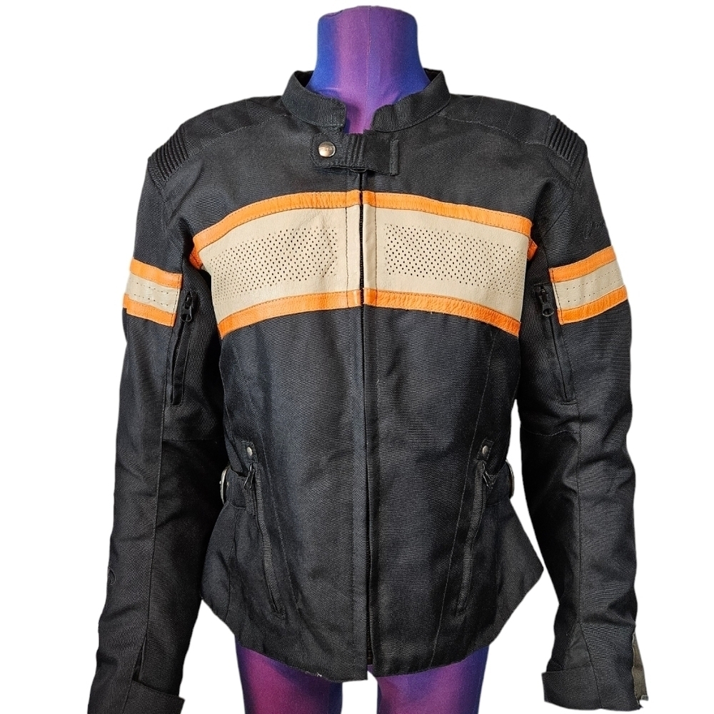 Speed and Strength American Beauty Armored Motorcycle Jacket Size Large Women's